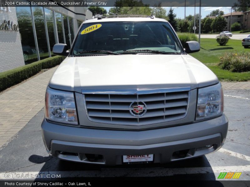 Quicksilver / Pewter Gray 2004 Cadillac Escalade AWD