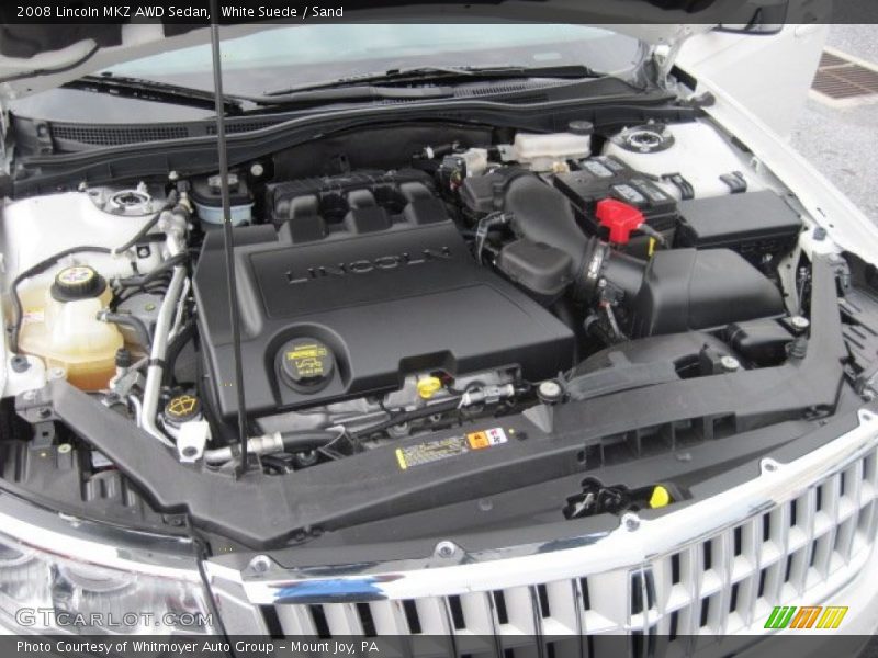 White Suede / Sand 2008 Lincoln MKZ AWD Sedan