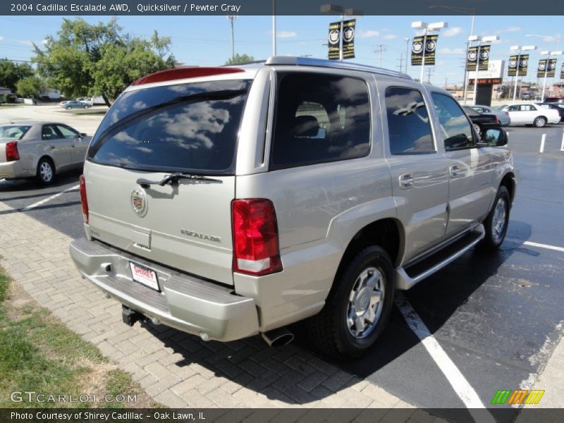 Quicksilver / Pewter Gray 2004 Cadillac Escalade AWD
