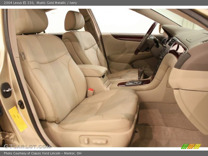 Mystic Gold Metallic / Ivory 2004 Lexus ES 330
