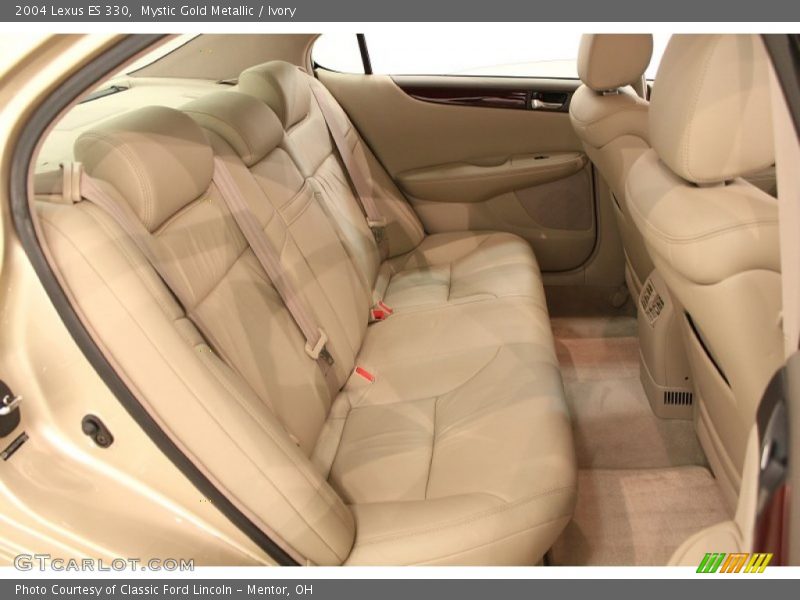 Mystic Gold Metallic / Ivory 2004 Lexus ES 330