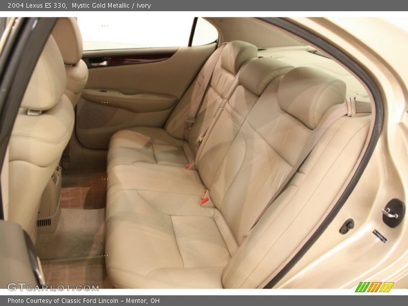 Mystic Gold Metallic / Ivory 2004 Lexus ES 330