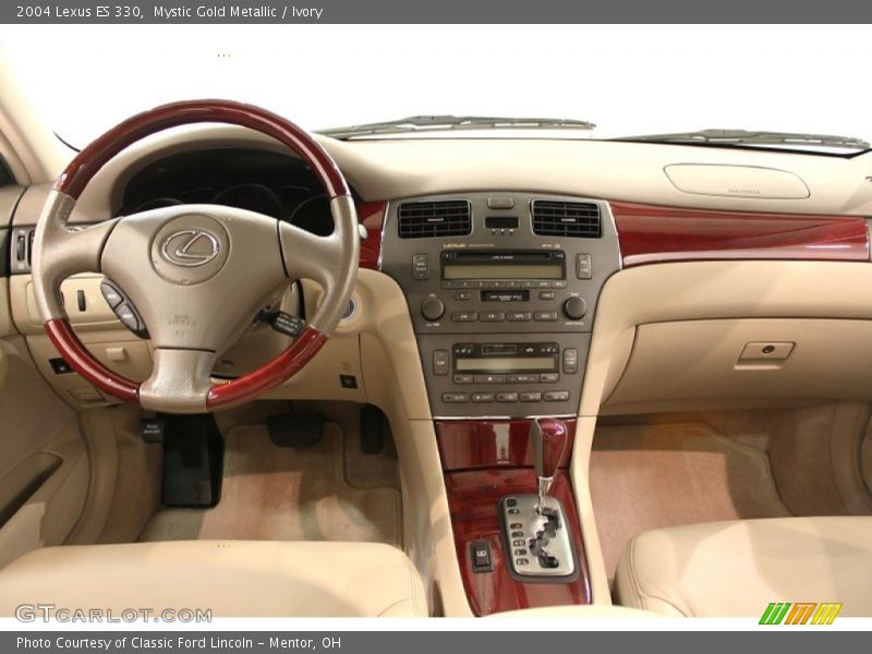 Mystic Gold Metallic / Ivory 2004 Lexus ES 330