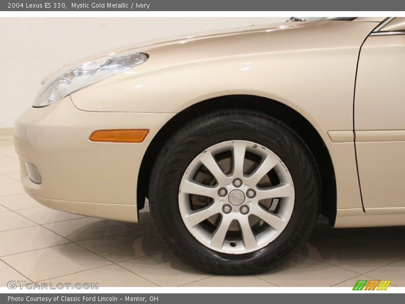 Mystic Gold Metallic / Ivory 2004 Lexus ES 330