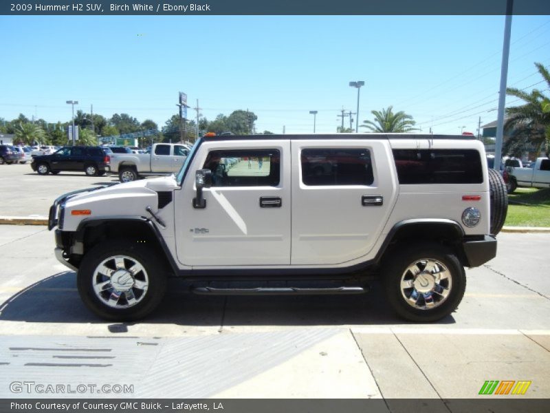  2009 H2 SUV Birch White