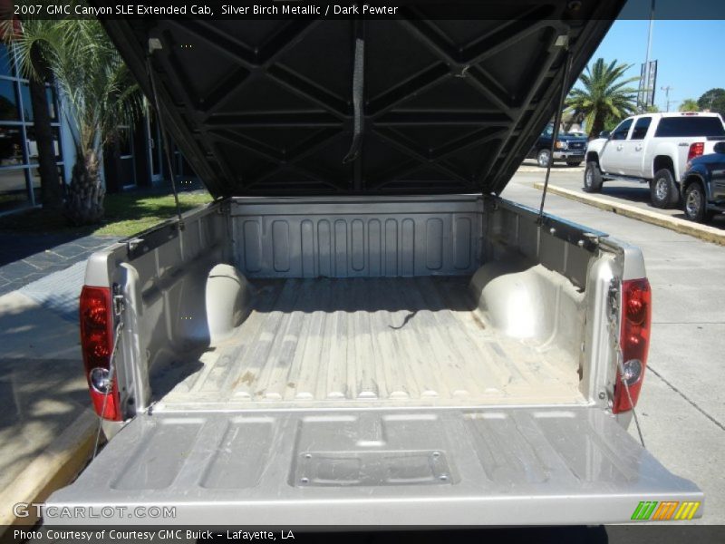 Silver Birch Metallic / Dark Pewter 2007 GMC Canyon SLE Extended Cab