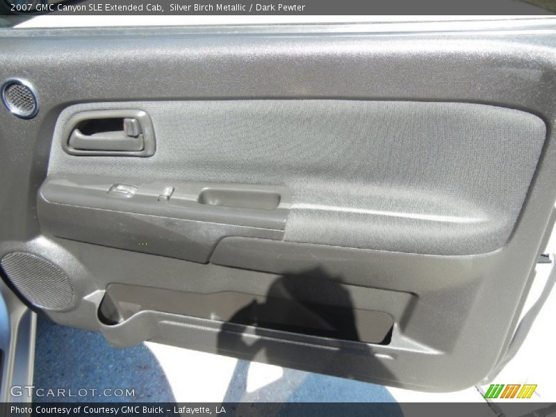 Silver Birch Metallic / Dark Pewter 2007 GMC Canyon SLE Extended Cab