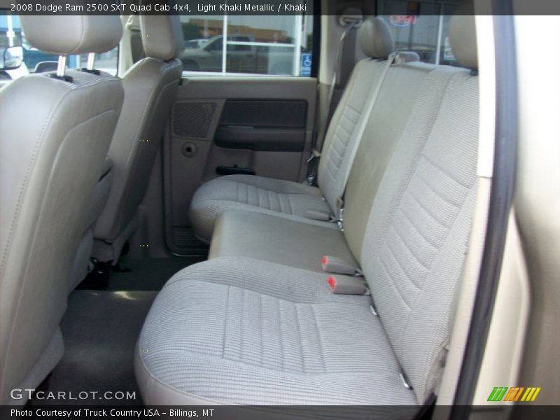 Light Khaki Metallic / Khaki 2008 Dodge Ram 2500 SXT Quad Cab 4x4
