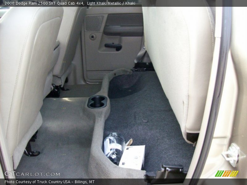 Light Khaki Metallic / Khaki 2008 Dodge Ram 2500 SXT Quad Cab 4x4