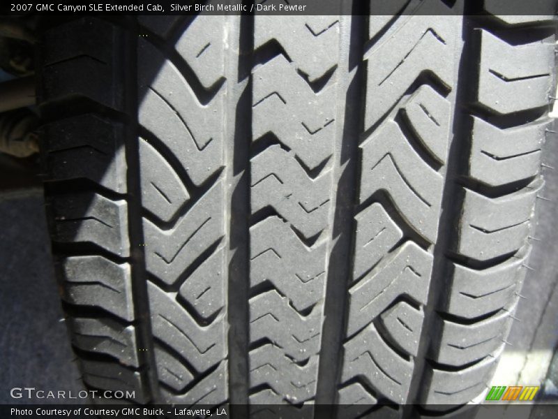 Silver Birch Metallic / Dark Pewter 2007 GMC Canyon SLE Extended Cab