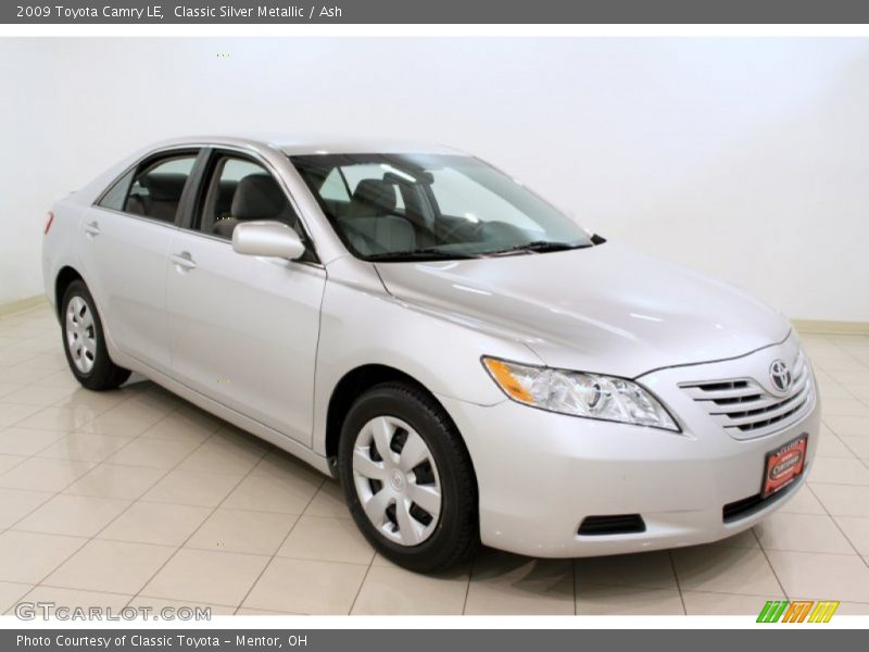 Classic Silver Metallic / Ash 2009 Toyota Camry LE