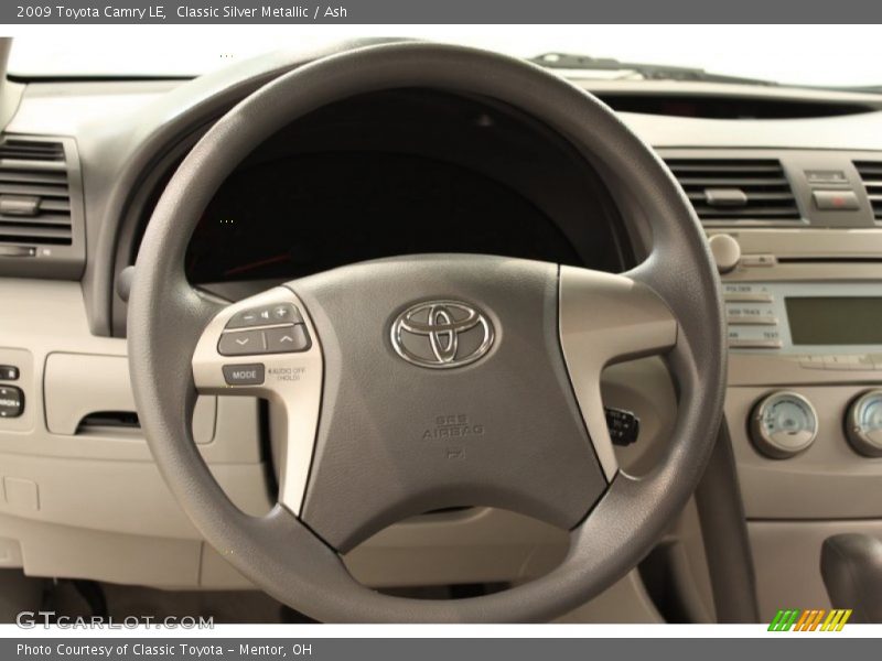 Classic Silver Metallic / Ash 2009 Toyota Camry LE