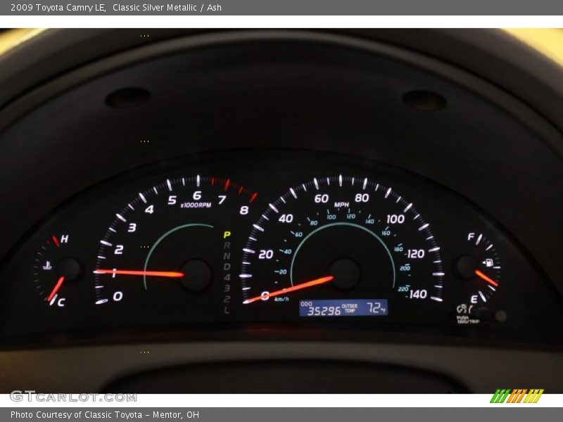 Classic Silver Metallic / Ash 2009 Toyota Camry LE