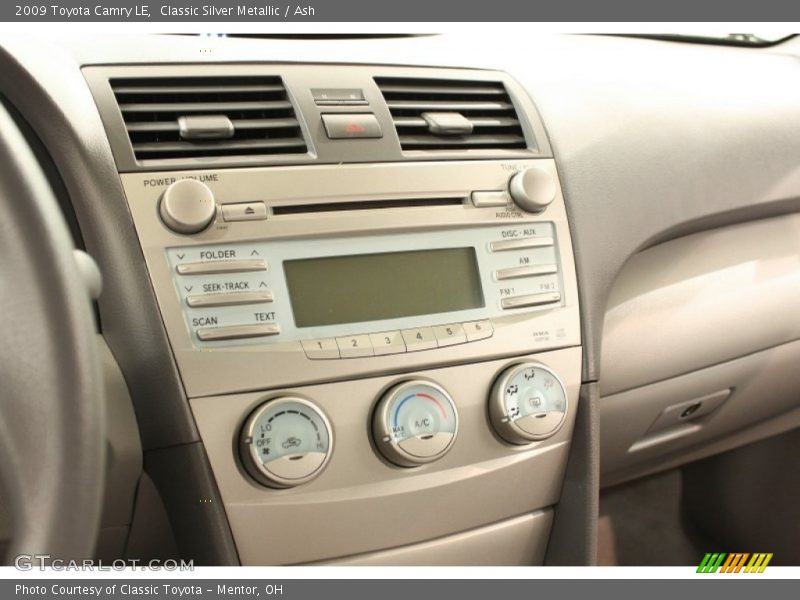 Classic Silver Metallic / Ash 2009 Toyota Camry LE