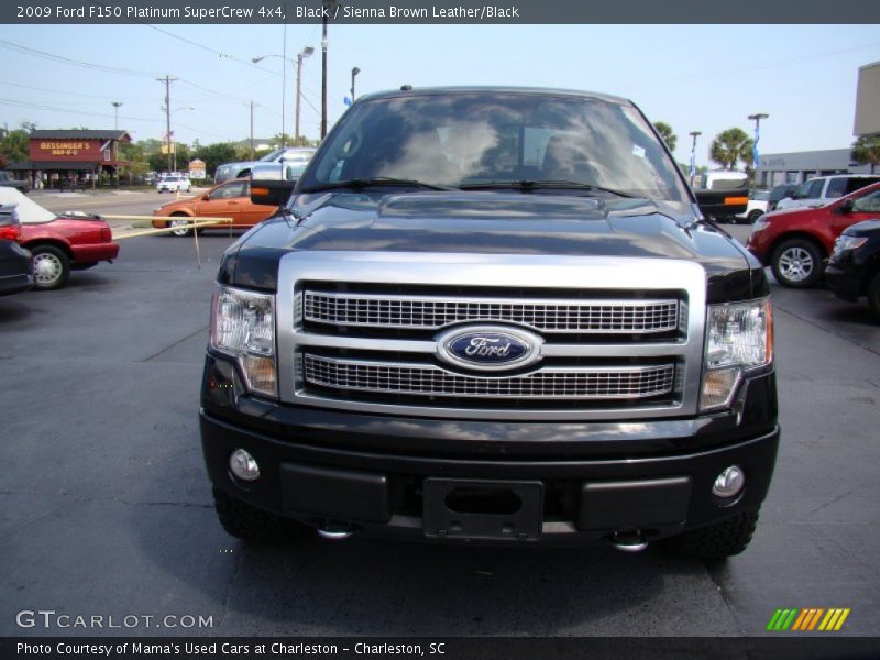 Black / Sienna Brown Leather/Black 2009 Ford F150 Platinum SuperCrew 4x4