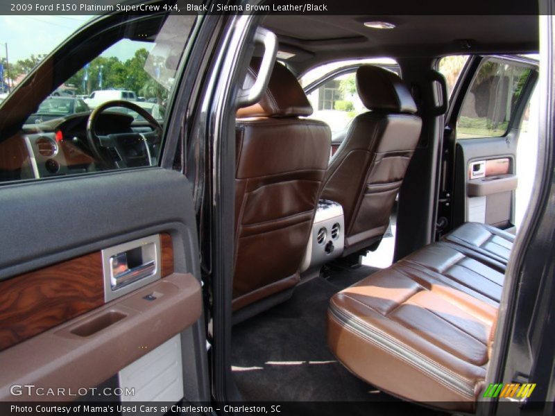 Black / Sienna Brown Leather/Black 2009 Ford F150 Platinum SuperCrew 4x4