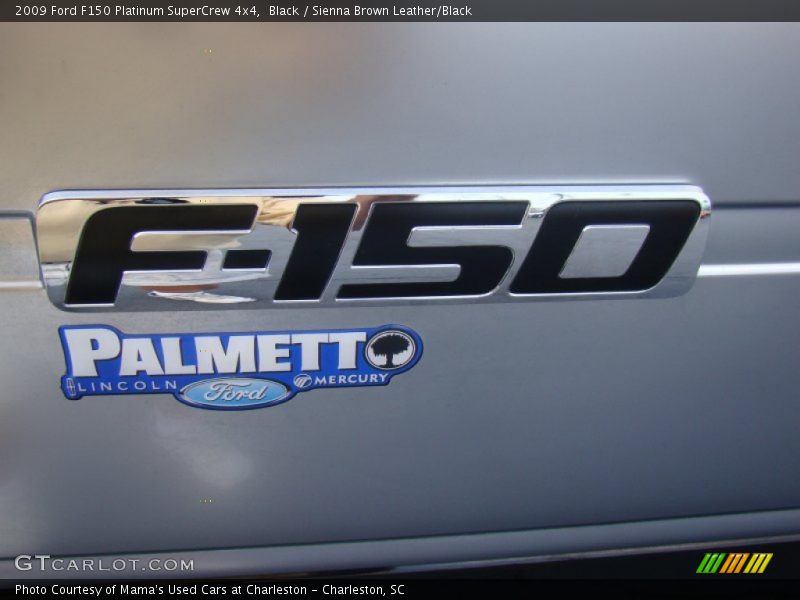 Black / Sienna Brown Leather/Black 2009 Ford F150 Platinum SuperCrew 4x4