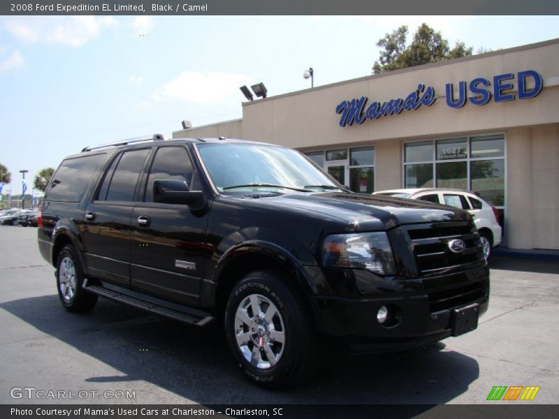 Black / Camel 2008 Ford Expedition EL Limited