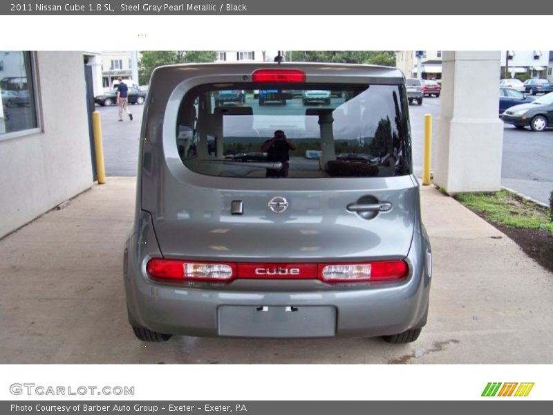 Steel Gray Pearl Metallic / Black 2011 Nissan Cube 1.8 SL