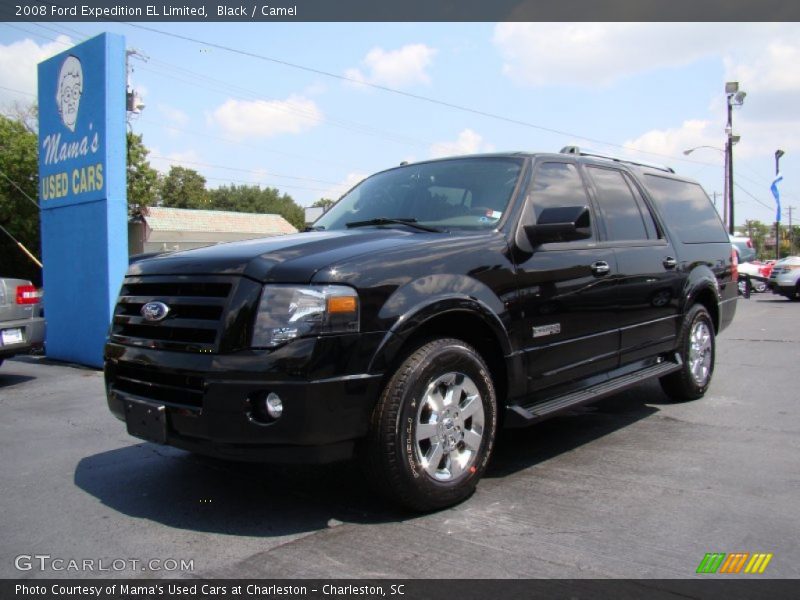 Black / Camel 2008 Ford Expedition EL Limited