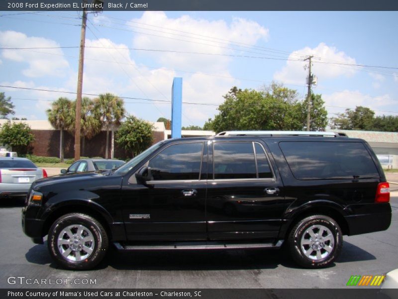 Black / Camel 2008 Ford Expedition EL Limited