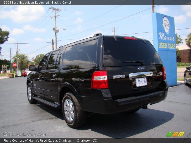 Black / Camel 2008 Ford Expedition EL Limited