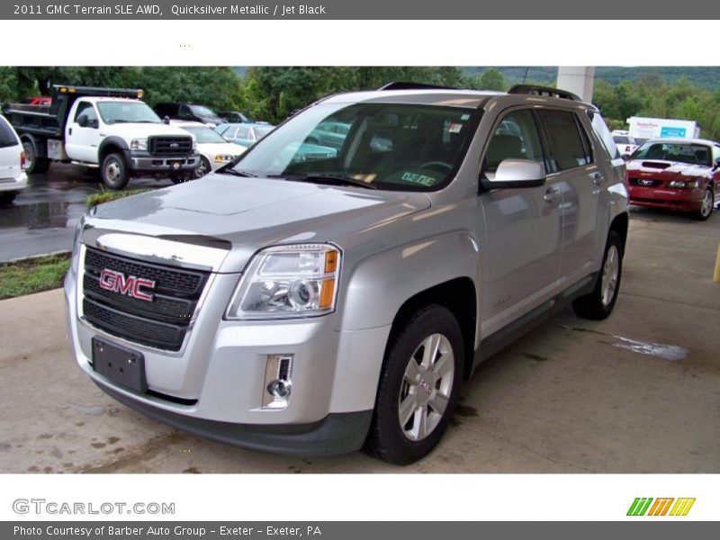 Quicksilver Metallic / Jet Black 2011 GMC Terrain SLE AWD