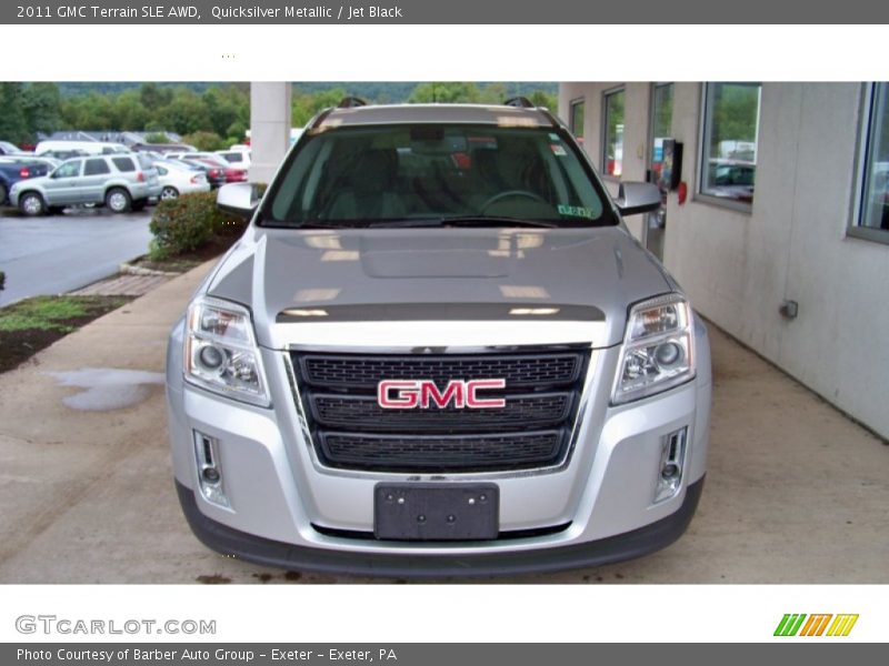 Quicksilver Metallic / Jet Black 2011 GMC Terrain SLE AWD