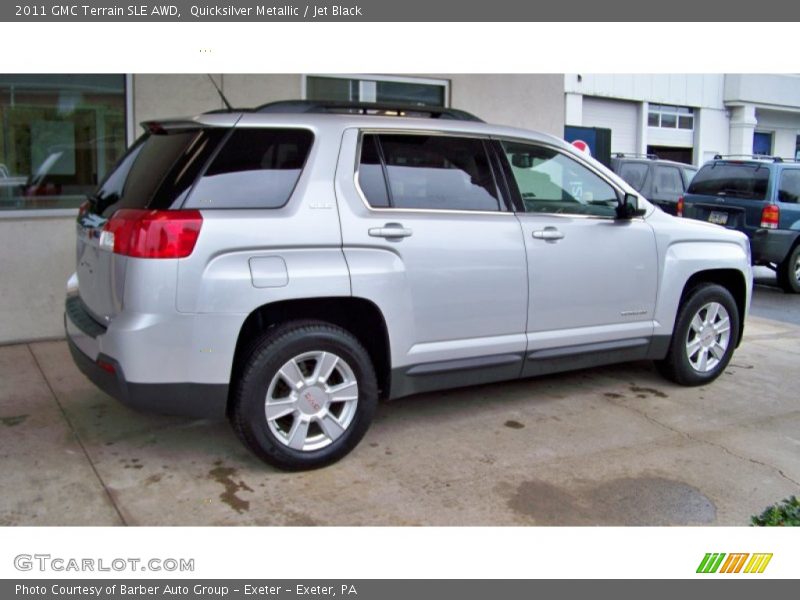 Quicksilver Metallic / Jet Black 2011 GMC Terrain SLE AWD