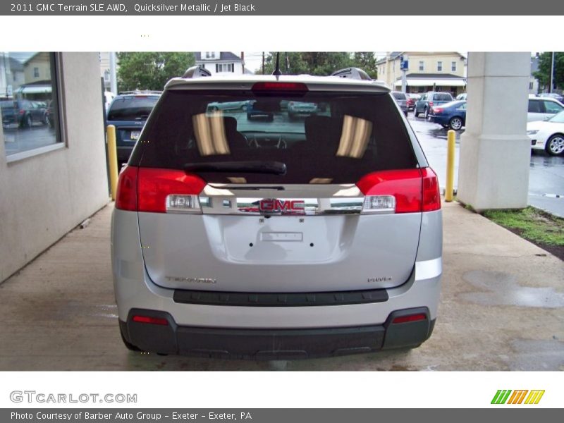 Quicksilver Metallic / Jet Black 2011 GMC Terrain SLE AWD