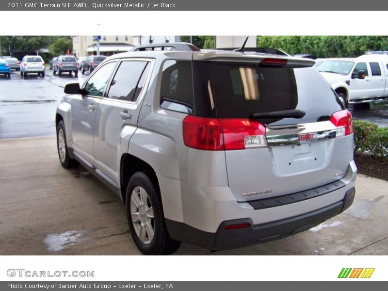 Quicksilver Metallic / Jet Black 2011 GMC Terrain SLE AWD