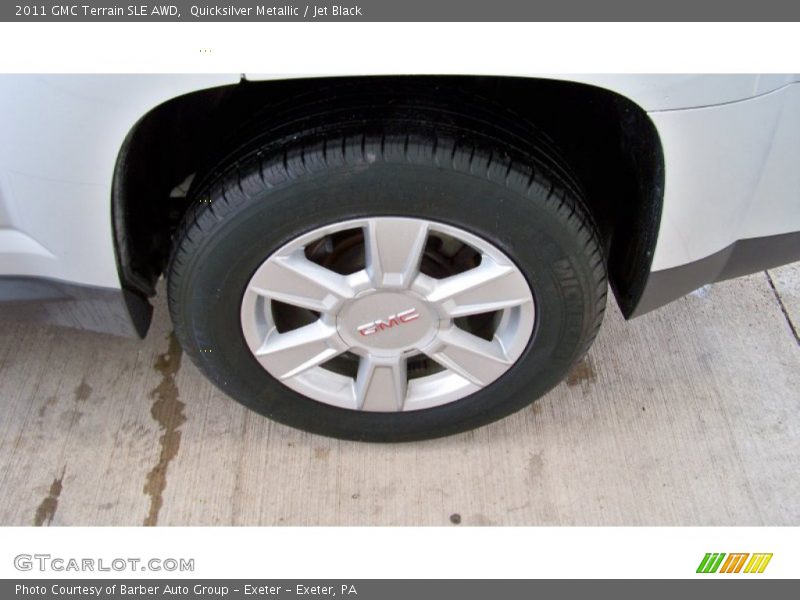 Quicksilver Metallic / Jet Black 2011 GMC Terrain SLE AWD