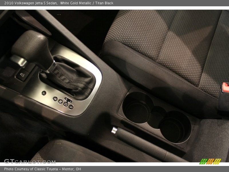 White Gold Metallic / Titan Black 2010 Volkswagen Jetta S Sedan
