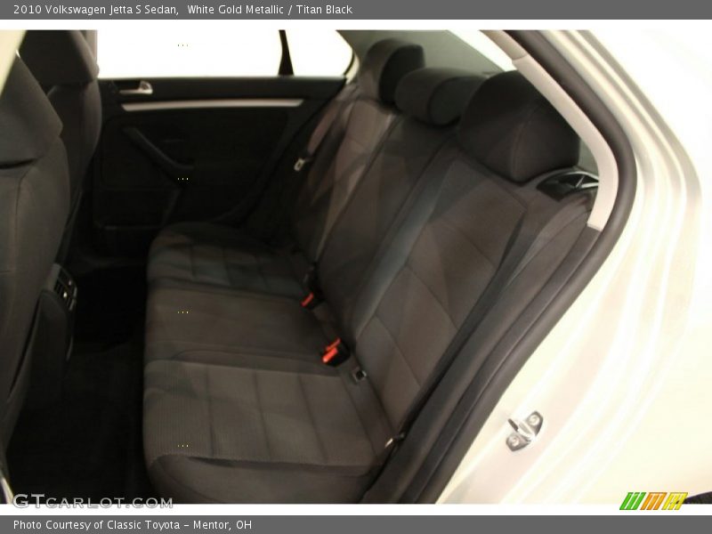 White Gold Metallic / Titan Black 2010 Volkswagen Jetta S Sedan