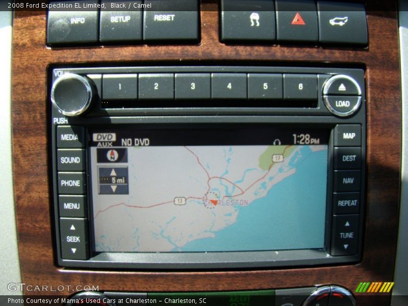 Black / Camel 2008 Ford Expedition EL Limited