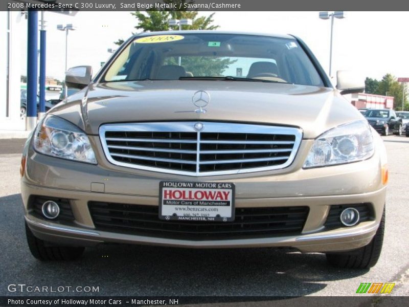 Sand Beige Metallic / Savanna/Cashmere 2008 Mercedes-Benz C 300 Luxury