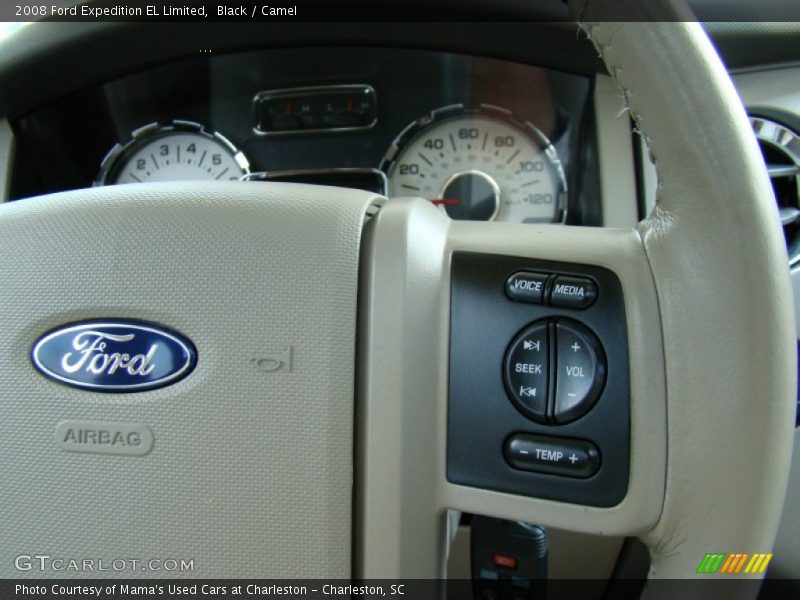 Black / Camel 2008 Ford Expedition EL Limited