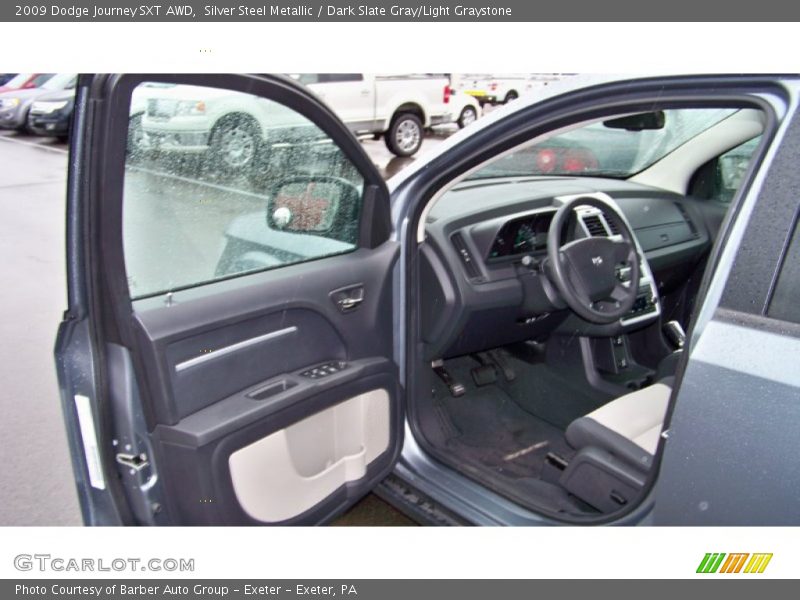 Silver Steel Metallic / Dark Slate Gray/Light Graystone 2009 Dodge Journey SXT AWD