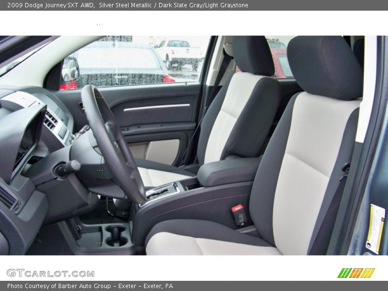 Silver Steel Metallic / Dark Slate Gray/Light Graystone 2009 Dodge Journey SXT AWD