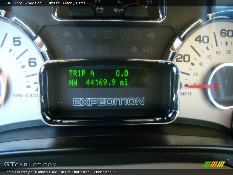 Black / Camel 2008 Ford Expedition EL Limited
