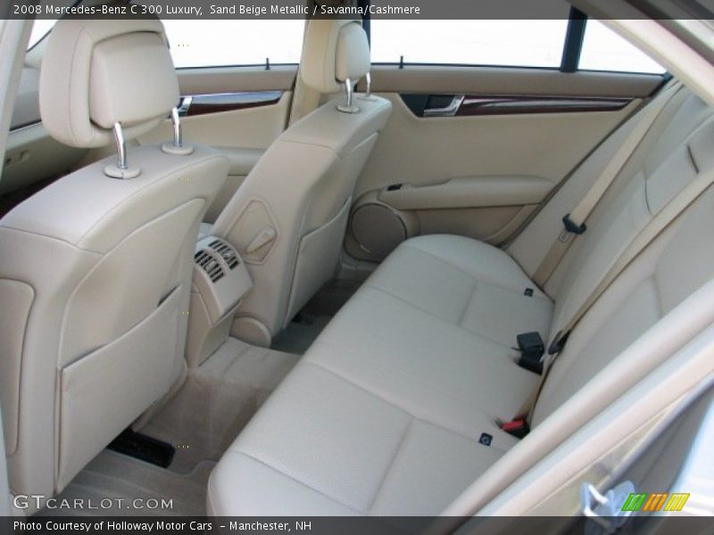 Sand Beige Metallic / Savanna/Cashmere 2008 Mercedes-Benz C 300 Luxury
