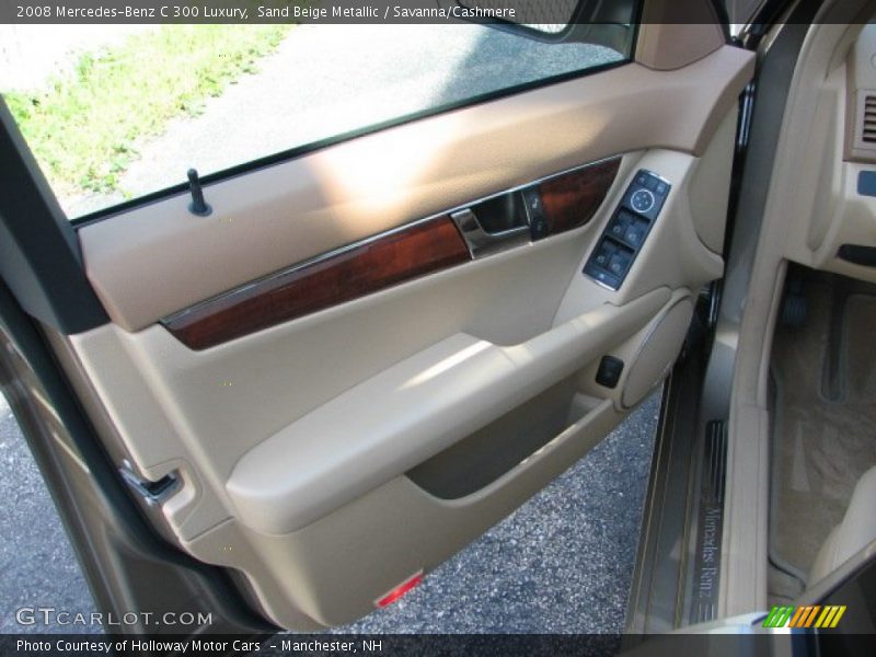 Sand Beige Metallic / Savanna/Cashmere 2008 Mercedes-Benz C 300 Luxury