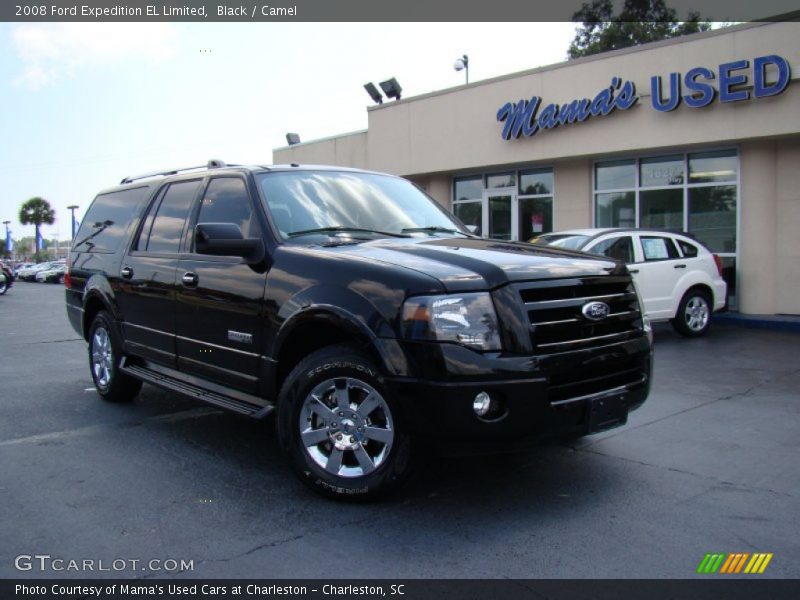 Black / Camel 2008 Ford Expedition EL Limited