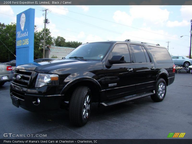 Black / Camel 2008 Ford Expedition EL Limited