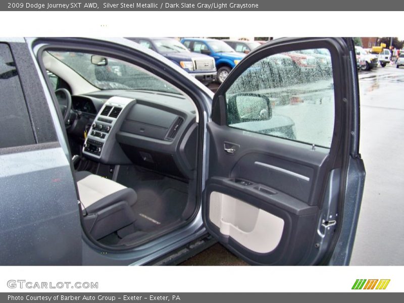Silver Steel Metallic / Dark Slate Gray/Light Graystone 2009 Dodge Journey SXT AWD