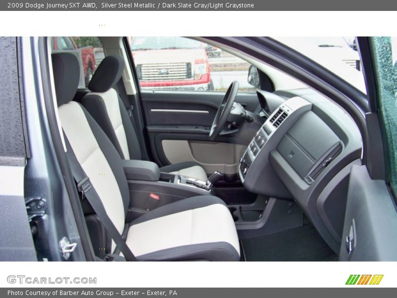 Silver Steel Metallic / Dark Slate Gray/Light Graystone 2009 Dodge Journey SXT AWD