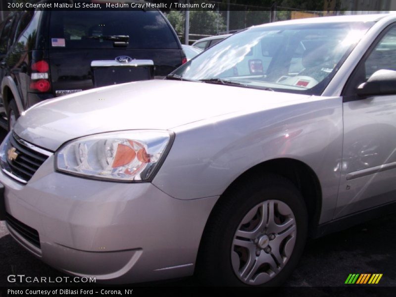 Medium Gray Metallic / Titanium Gray 2006 Chevrolet Malibu LS Sedan