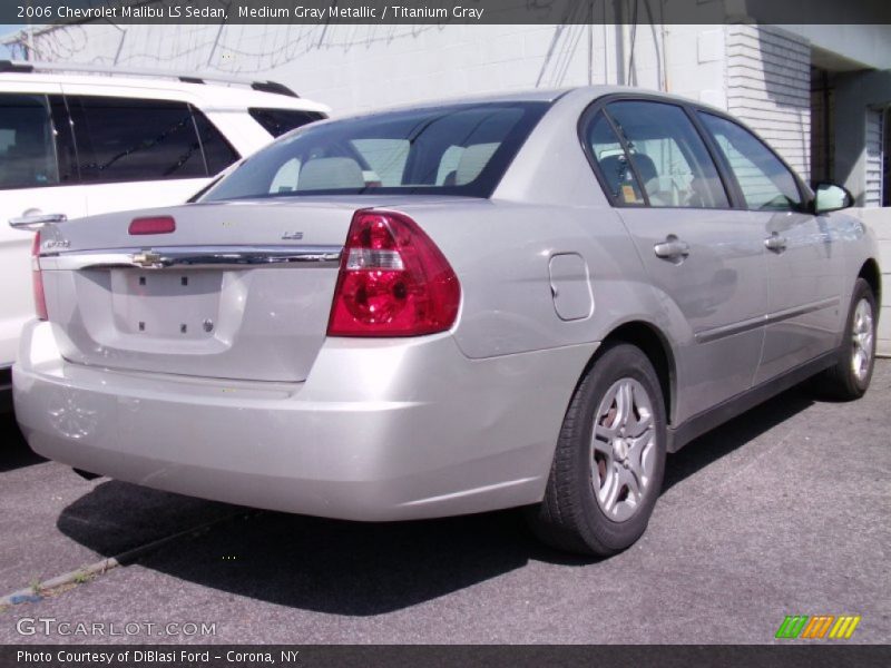Medium Gray Metallic / Titanium Gray 2006 Chevrolet Malibu LS Sedan