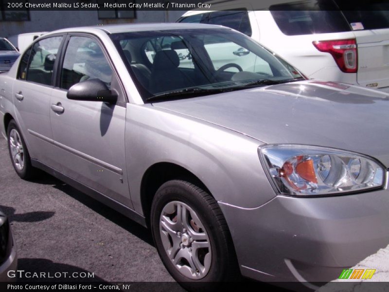Medium Gray Metallic / Titanium Gray 2006 Chevrolet Malibu LS Sedan