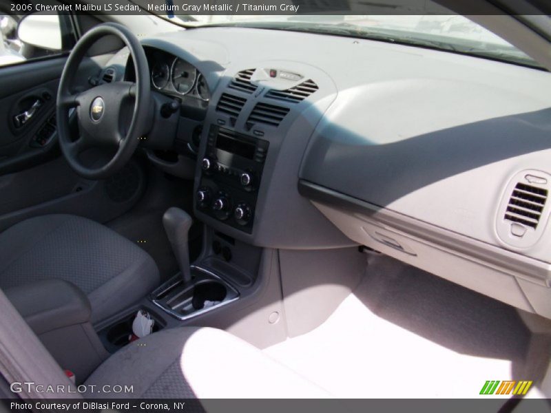 Medium Gray Metallic / Titanium Gray 2006 Chevrolet Malibu LS Sedan